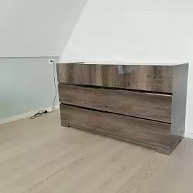 Кровать Dea 180x200, винтажный дуб