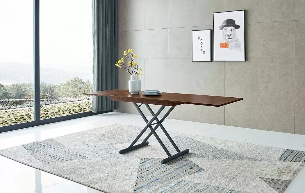 Стол-трансформер Elliot, орех - фото 4