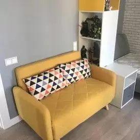 Диван-кровать Cardiff, коричневый меланж