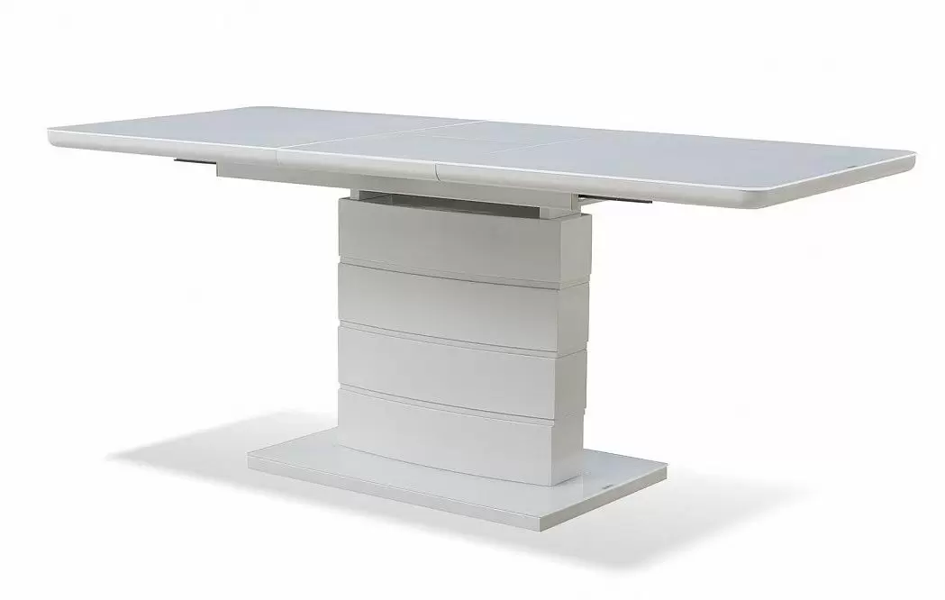 Стол раскладной Demi 140-180, белый