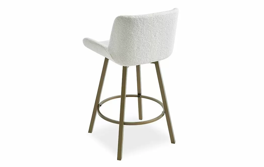 Стул полубарный Jasmin, кремовый/медь - фото 7