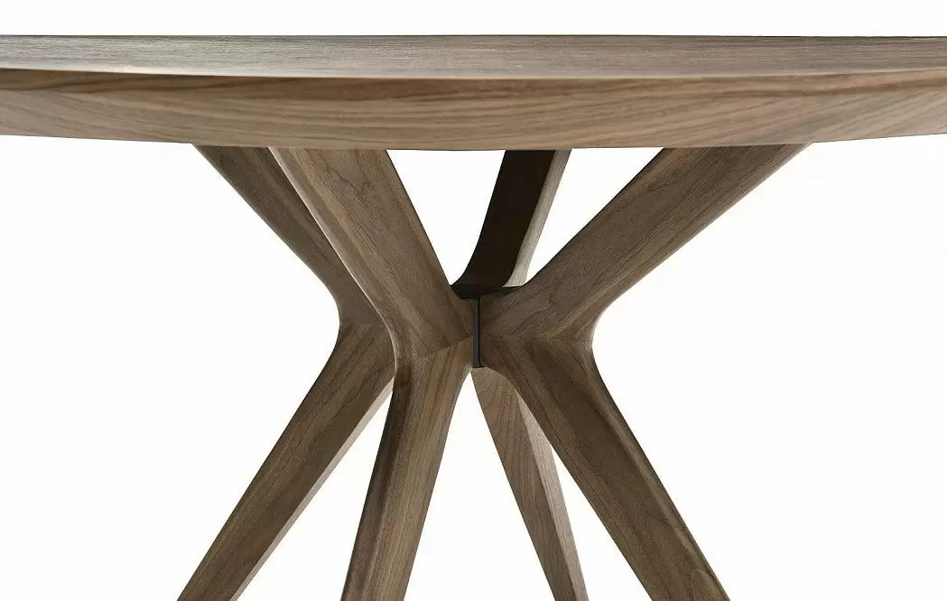 Стол Clark + 4 серо-бежевых стула Max - фото 6