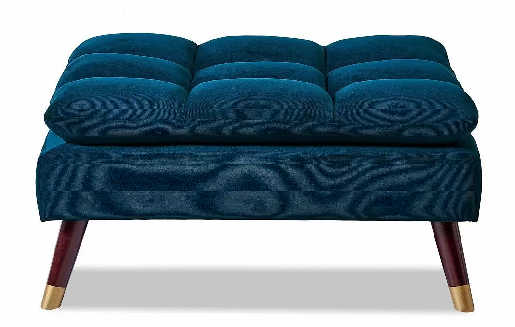 Оттоманка Lucia, темно-синий/орех - фото 9