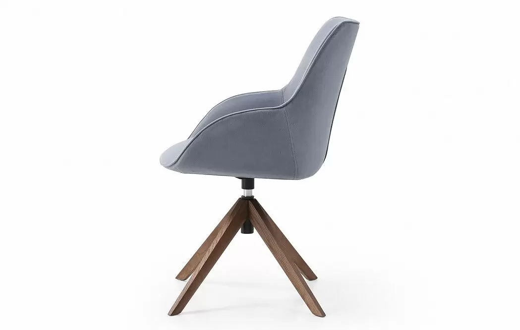 Стул Sheryl, серый/орех - фото 10