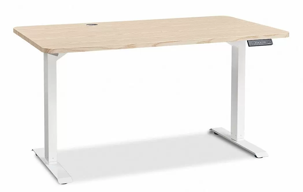 Стол Vancouver (140) беленый дуб, регулируемая высота, электропривод - фото 10