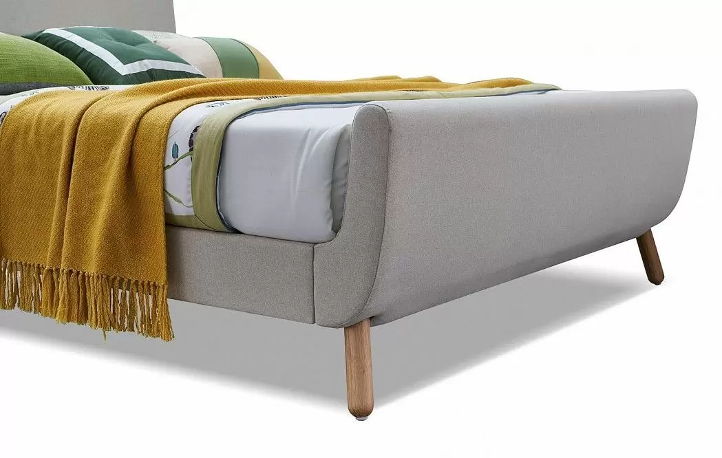 Кровать Borneo 160х200, бежевый - фото 12