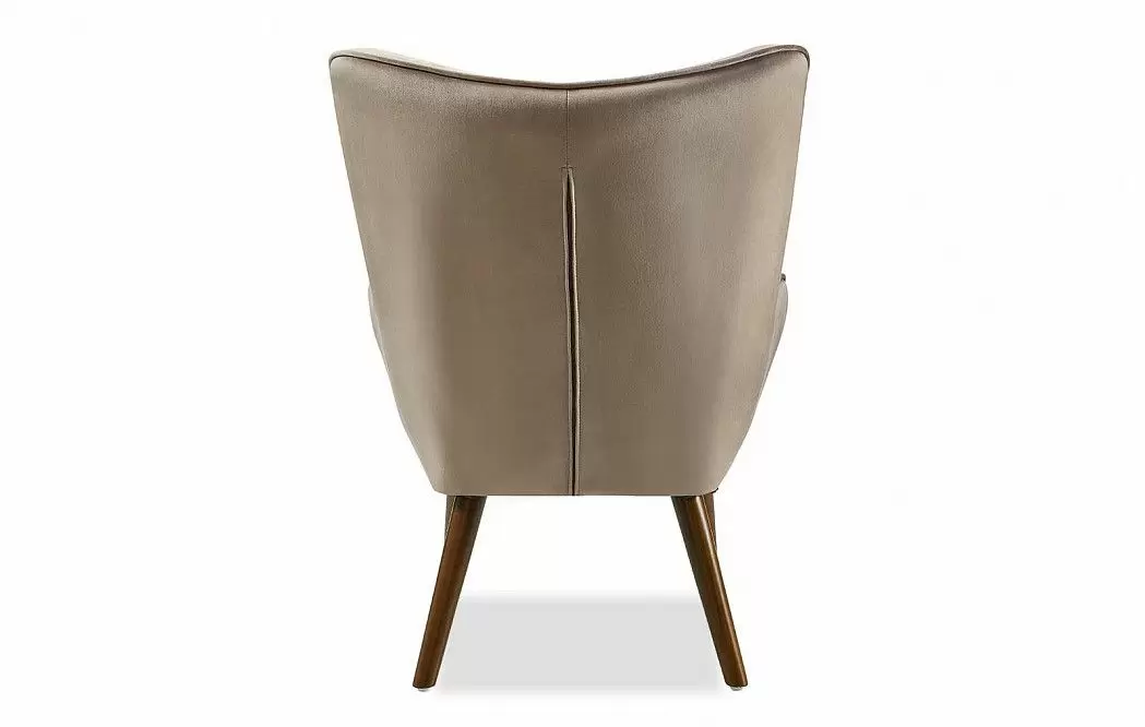 Кресло Hygge, бежевый/орех - фото 4