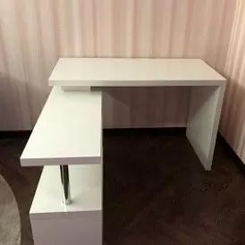Стол письменный Creator, орех/хром
