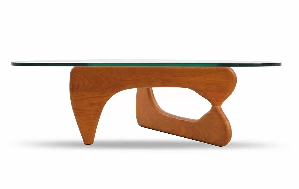 Стол журнальный Muse (в стиле Noguchi), коричневый - фото 4