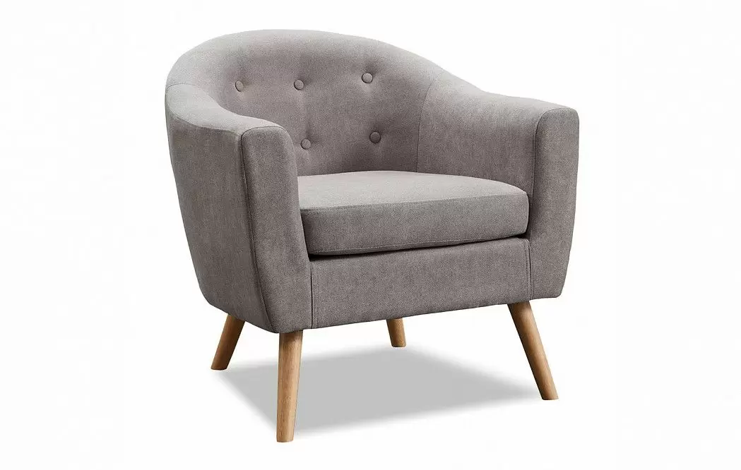 Кресло Florence, серо-бежевый/натуральный