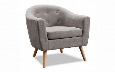 Кресло Florence, серо-бежевый/натуральный