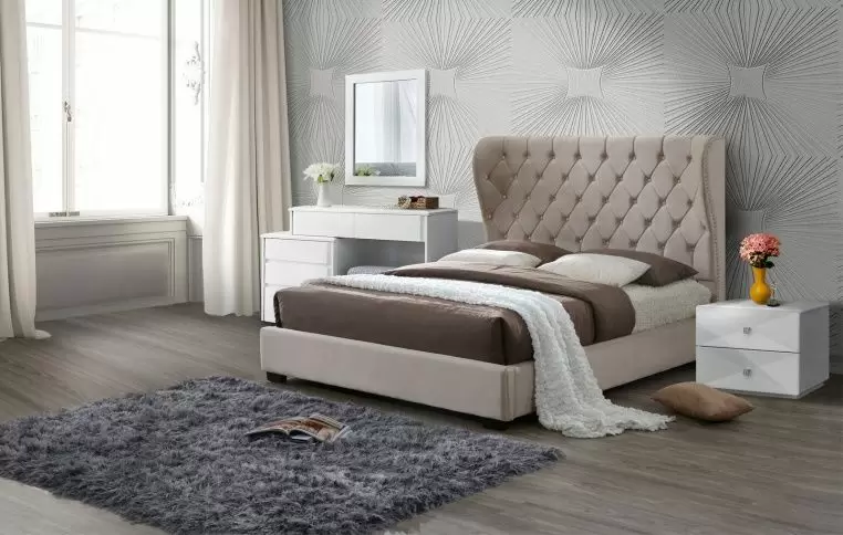 Кровать Fabiana, светло-бежевый