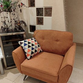 Комплект мягкой мебели Edinburgh & Sandy, терракотовый