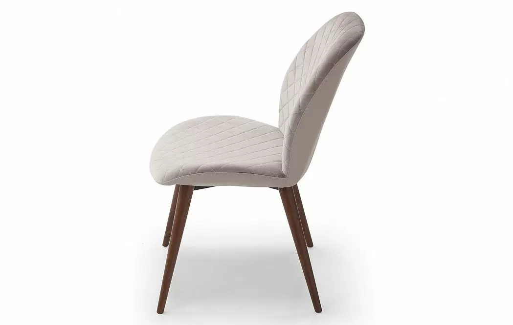 Стул Berta, бежевый/орех - фото 15