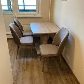 Стол Verona Glass + 4 стула Angela