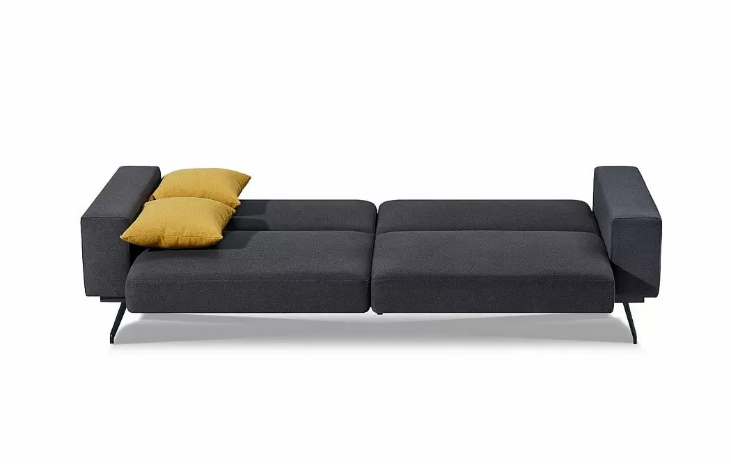 Диван-кровать Soho, графитовый/желтый - фото 5