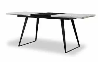 Стол раскладной Vermont, черный/белый