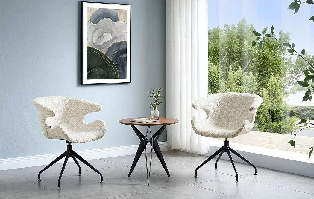 Стол журнальный Elegance (60), орех/черный - фото 2