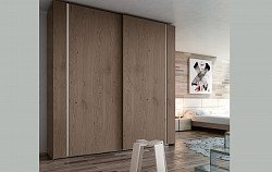 Отзыв о товаре Шкаф ONE с 2 раздвижными дверями 195 H240, дуб дымчатый/каменный (YM506)