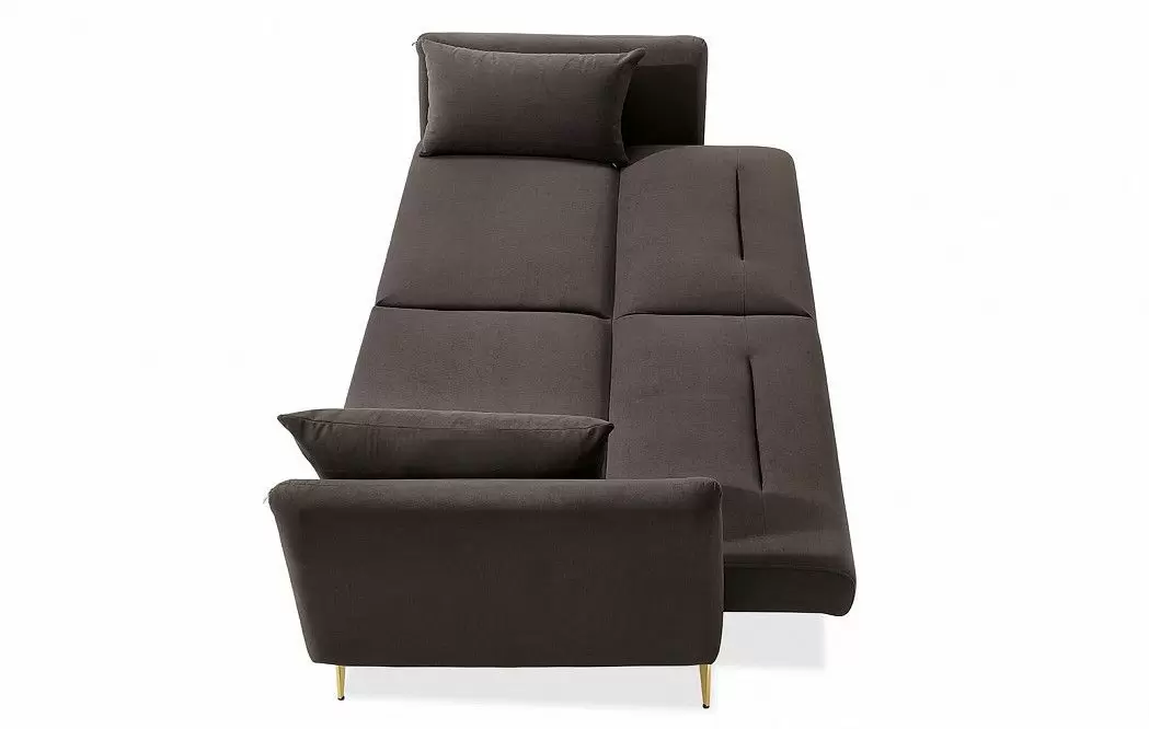 Диван-кровать Liverpool, коричневый/золото - фото 7