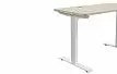 Стол Vancouver (120) беленый дуб, регулируемая высота, электропривод