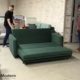 Диван-кровать Arizona 3-х местный, желтый/графит