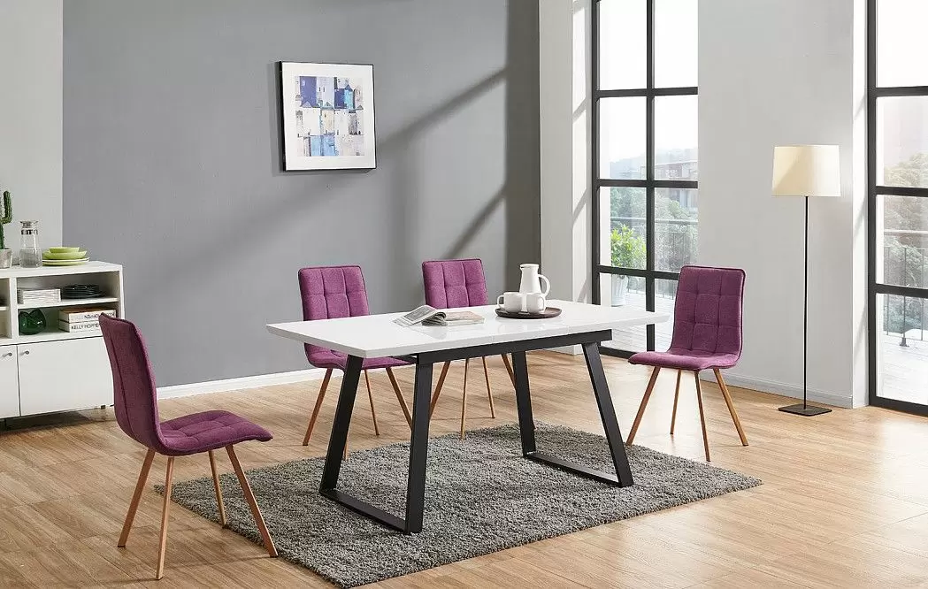 Стул Loren, фуксия/дерево - фото 2