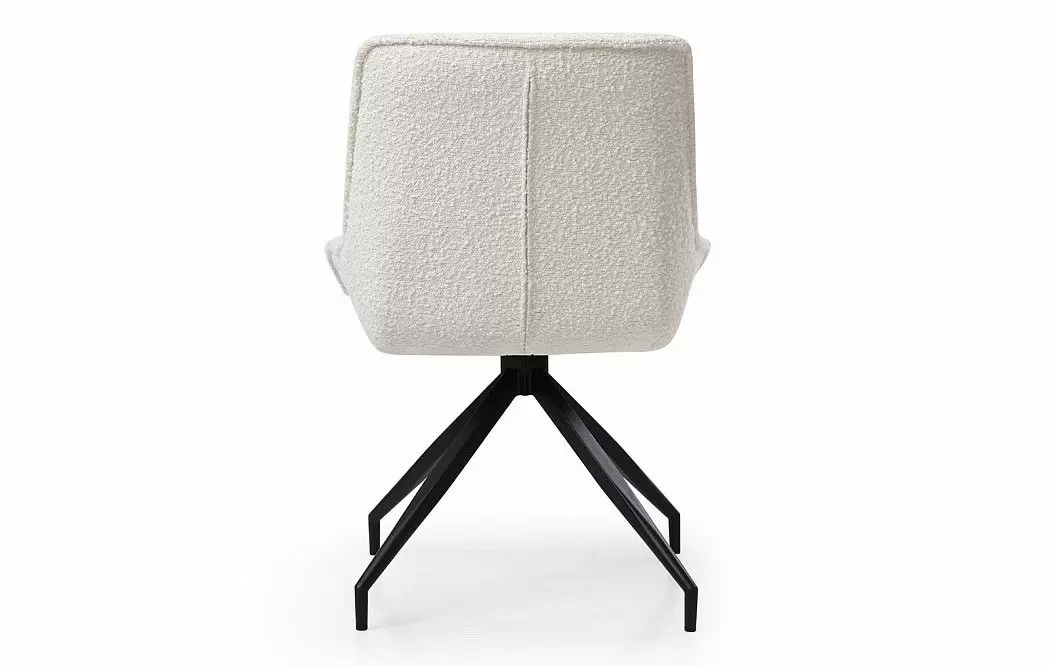 Стул Joely, белый тедди/черный - фото 13