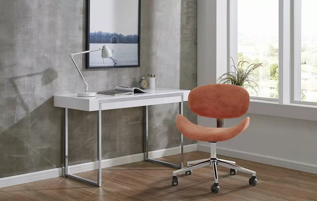 Кресло Miranda, коралловый/хром - фото 3