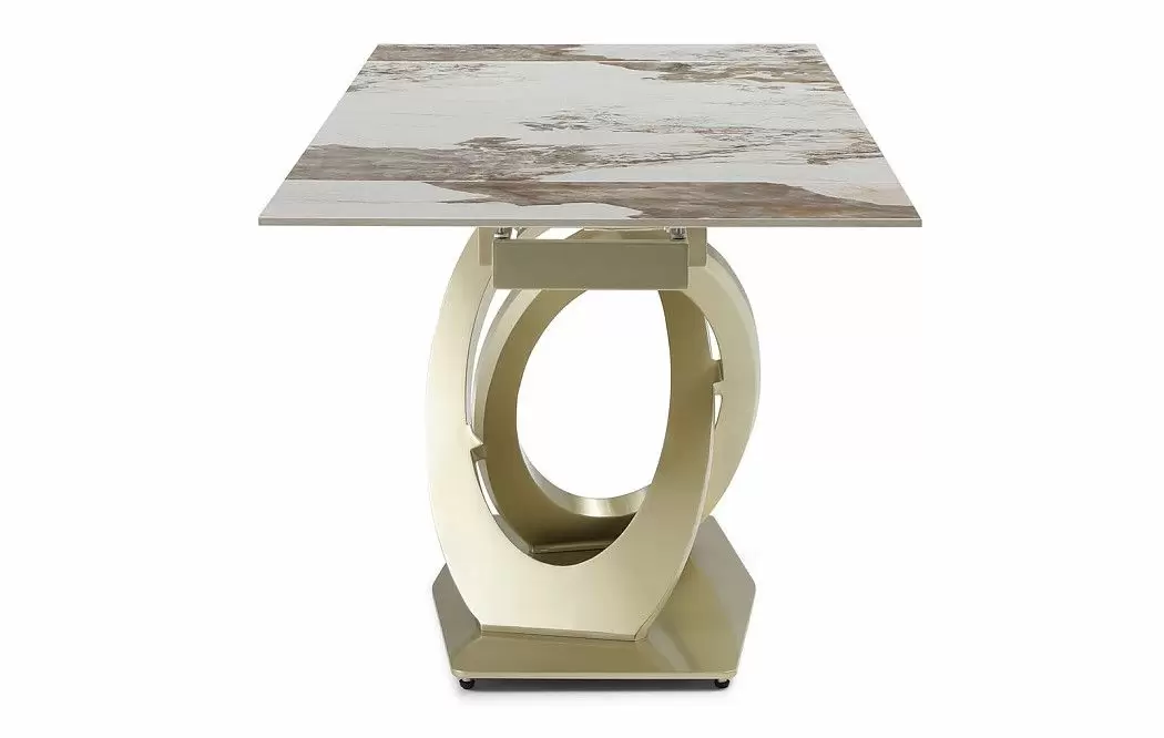 Стол Luisa + 4 коричневых стула Joely - фото 11