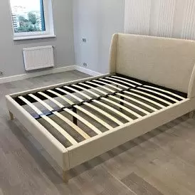 Кровать Carrera 160x200 (с подъемным механизмом), голубой