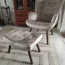 Кресло Hygge, коричневый/натуральный