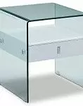 Столик Glasper, белый