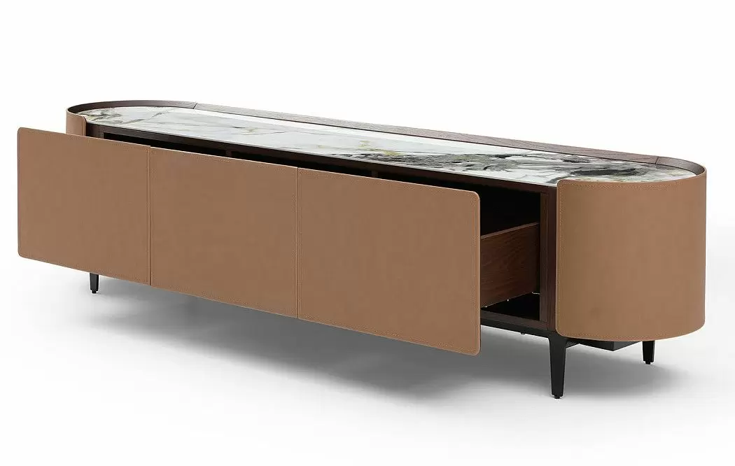 Стол Oasis + 4 серо-коричневых стула Agata - фото 24