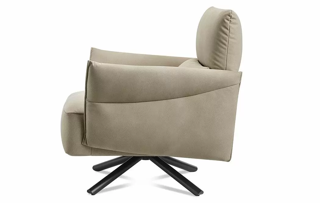 Кресло и оттоманка Wendy, темно-бежевый - фото 10