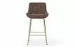 Стул полубарный Joely Bar (65), коричневый/шампань