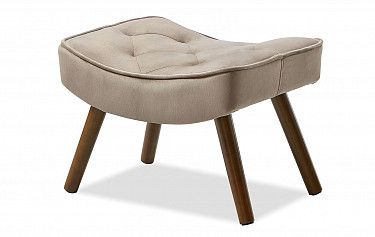 Оттоманка Hygge, бежевый/орех