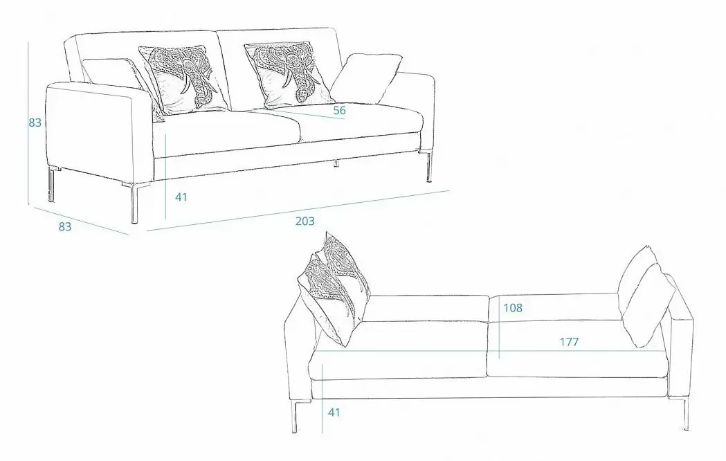 Диван-кровать Kansas, серый - фото 3