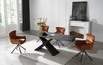 Стол Charlotta + 4 стула Glenda