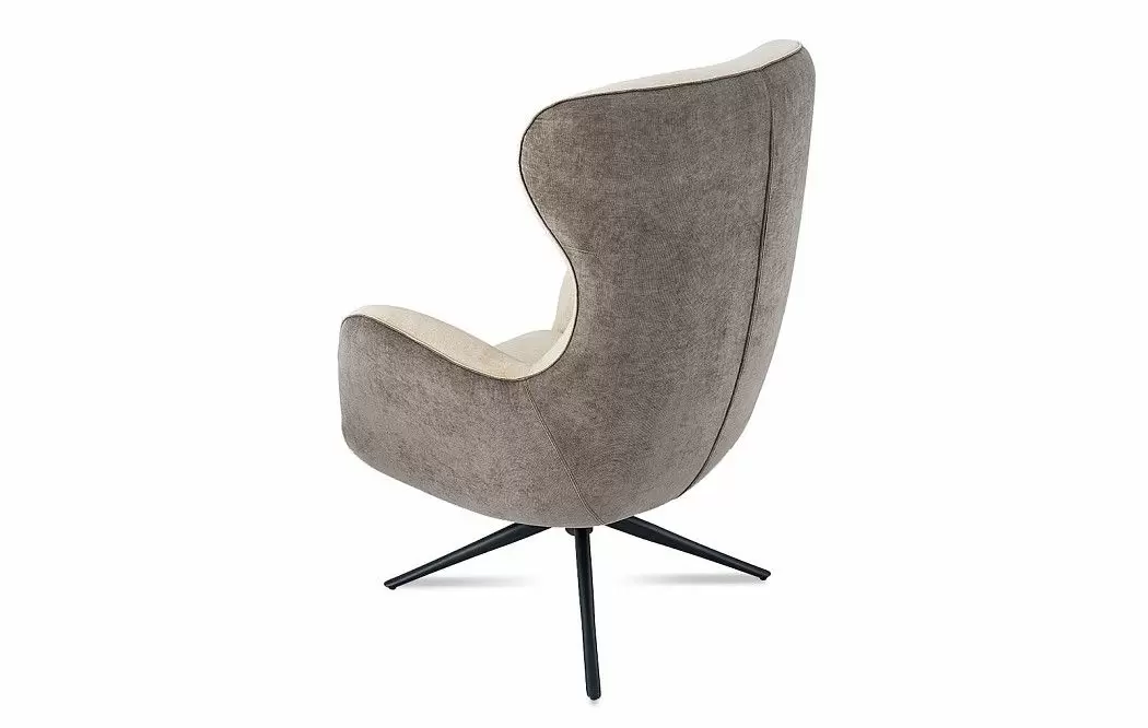 Кресло и оттоманка Lucille, бежевый - фото 11