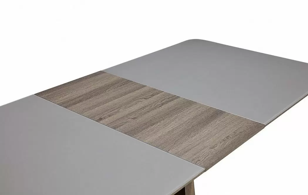 Стол раскладной Rosanna 160-200, серый - фото 14