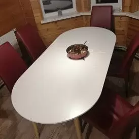 Стол раскладной Morris, белый