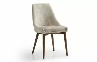 Стул Mikaela, бежевый/орех