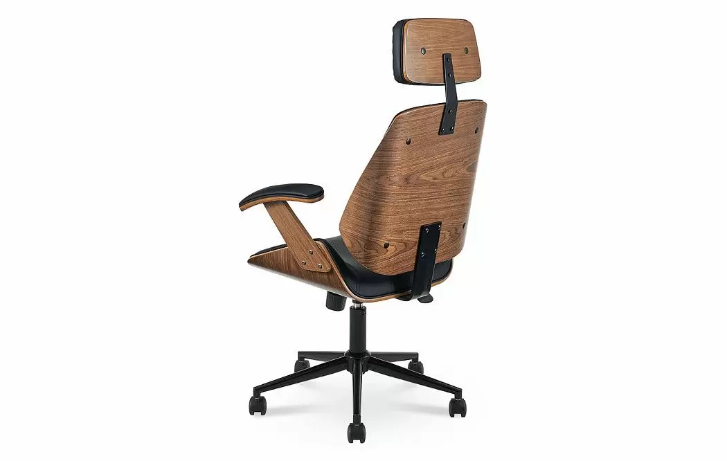 Кресло Benjamin, черный/орех - фото 10