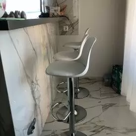 Стул барный Miss, серый