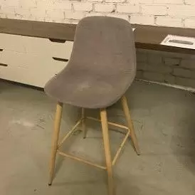 Стул барный Jackson Bar, бежевый/черный