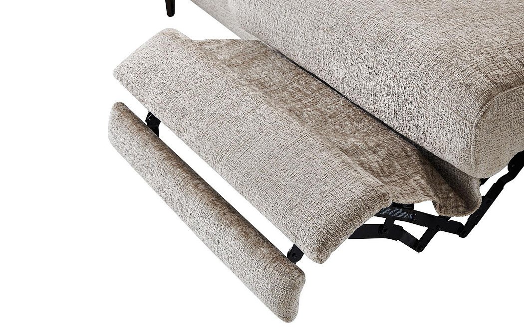 Диван-реклайнер Adeline угловой (левый), серо-бежевый - фото 6