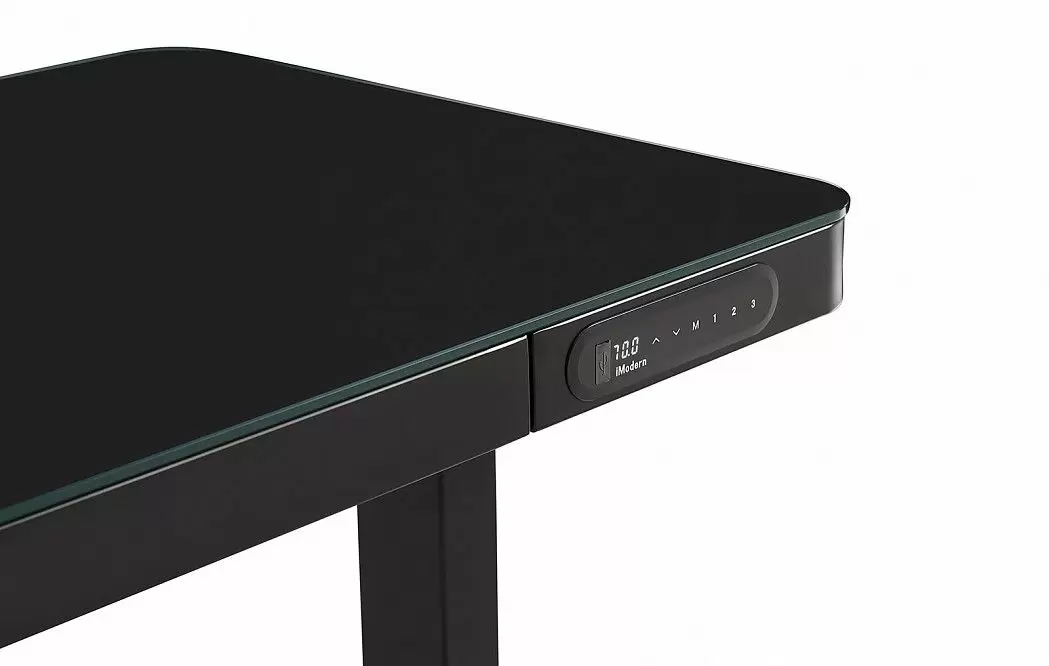 Стол New Jersey (120) черный, регулируемая высота, электропривод - фото 3