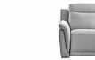 Диван-реклайнер Jonathan угловой (правый), светло-серый