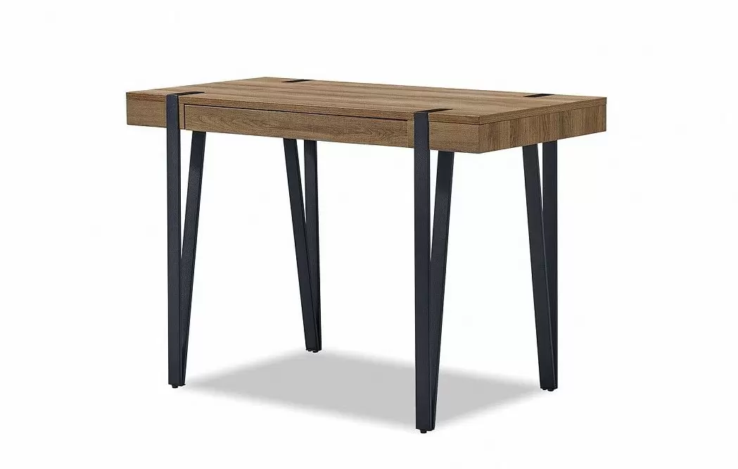 Стол письменный Project, орех/черный - фото 10